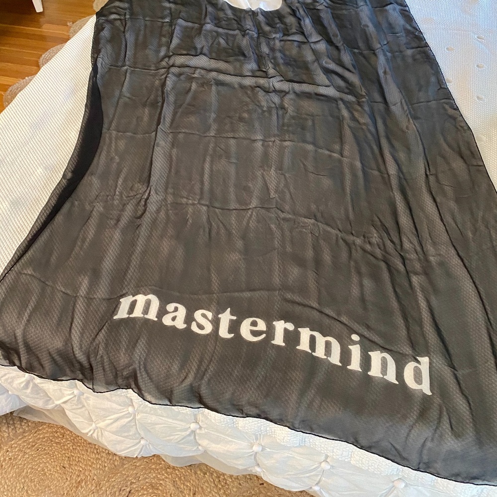 Mastermind Japan Silk scarf wrap Masaaki Homma - Picture 8 of 12